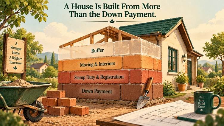 Saving for a home down payment through goal-based investing over a few years