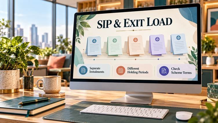 SIP instalments and different holding periods for mutual fund exit load